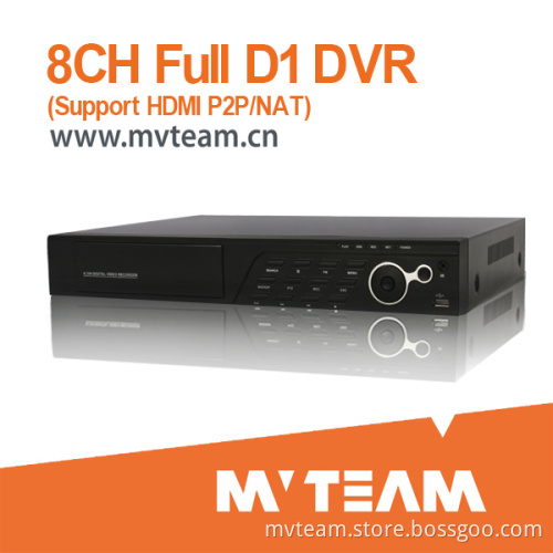 New D1 Digital Zoom DVR with P2p/Nat (MVT-6508)